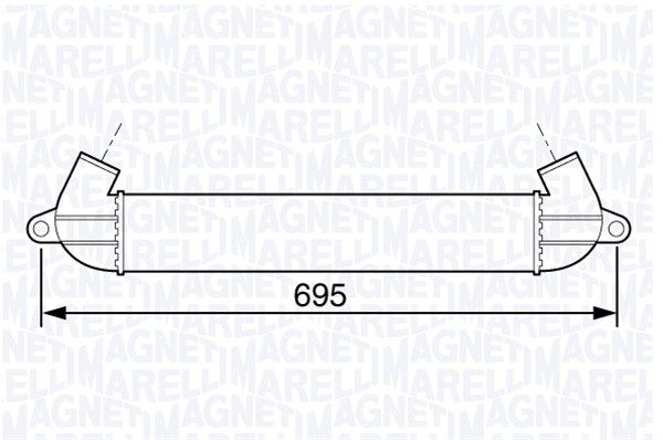 MAGNETI MARELLI 351319203440 Charge Air Cooler