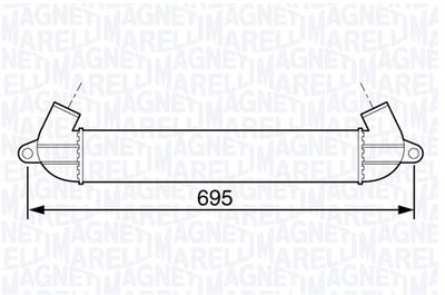 Charge Air Cooler MAGNETI MARELLI 351319203440