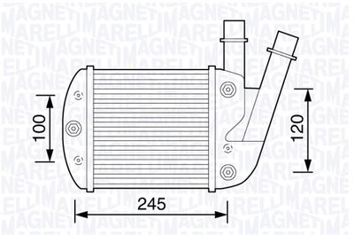 Charge Air Cooler MAGNETI MARELLI 351319203450