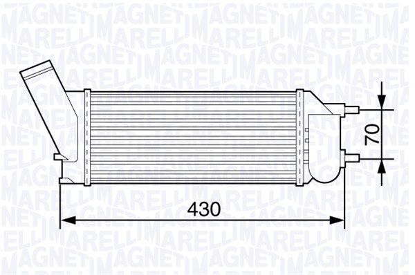 MAGNETI MARELLI 351319203530 Charge Air Cooler