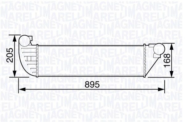 MAGNETI MARELLI 351319203580 Charge Air Cooler