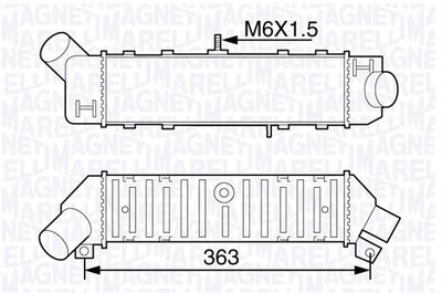 Charge Air Cooler MAGNETI MARELLI 351319203600