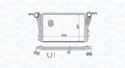 Charge Air Cooler MAGNETI MARELLI 351319204030