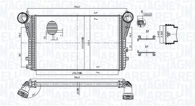 Charge Air Cooler MAGNETI MARELLI 351319204040