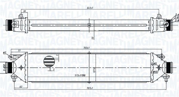 MAGNETI MARELLI 351319204100 Charge Air Cooler