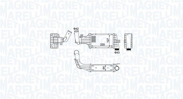 MAGNETI MARELLI 351319204160 Charge Air Cooler