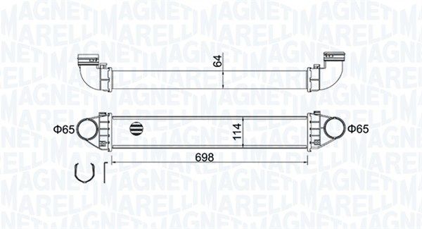 MAGNETI MARELLI 351319204210 Charge Air Cooler