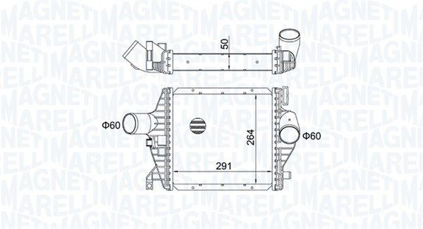 MAGNETI MARELLI 351319204220 Charge Air Cooler