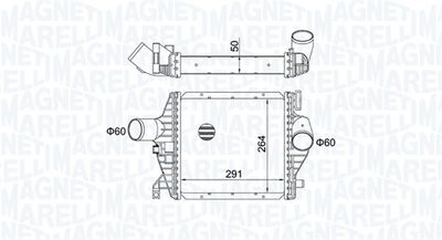 Charge Air Cooler MAGNETI MARELLI 351319204220