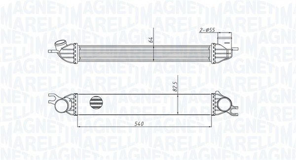 MAGNETI MARELLI 351319204290 Charge Air Cooler