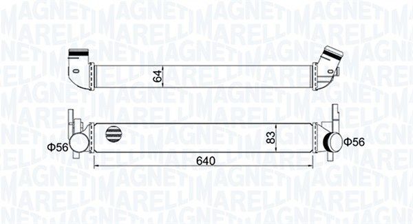 MAGNETI MARELLI 351319204410 Charge Air Cooler