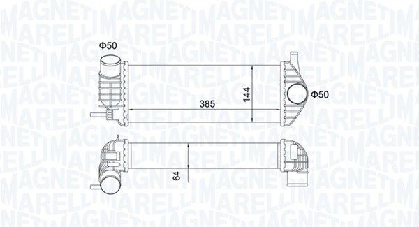 MAGNETI MARELLI 351319204480 Charge Air Cooler