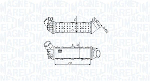 MAGNETI MARELLI 351319204490 Charge Air Cooler