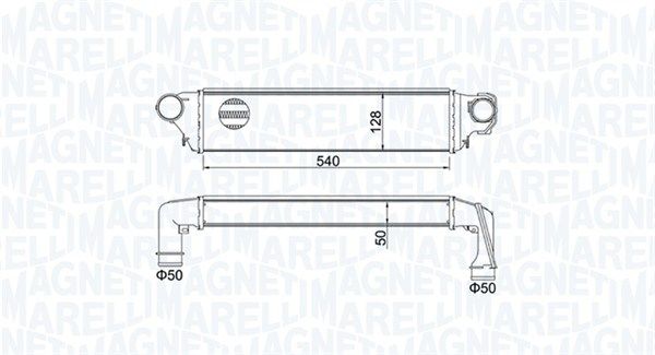 MAGNETI MARELLI 351319204500 Charge Air Cooler