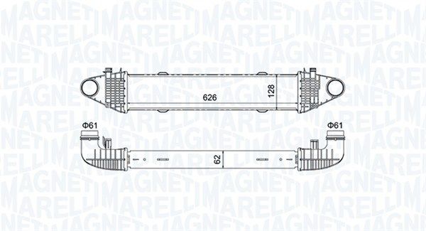 MAGNETI MARELLI 351319204520 Charge Air Cooler