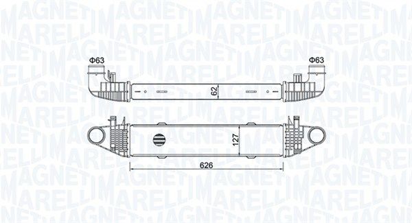 MAGNETI MARELLI 351319204540 Charge Air Cooler