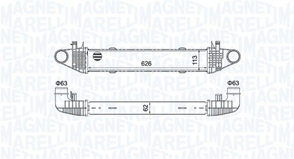 MAGNETI MARELLI 351319204550 Charge Air Cooler