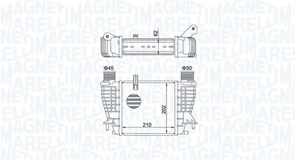 MAGNETI MARELLI 351319204710 Charge Air Cooler