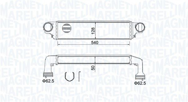 MAGNETI MARELLI 351319204890 Charge Air Cooler