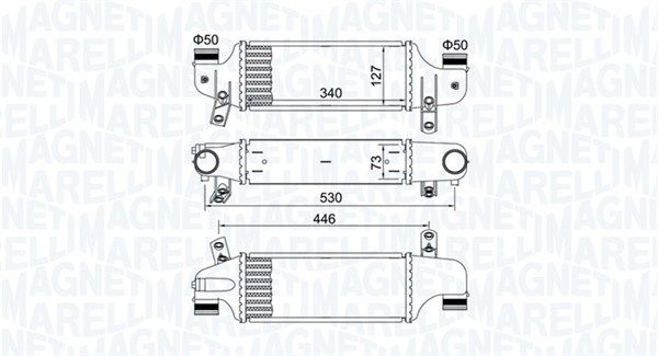 MAGNETI MARELLI 351319204930 Charge Air Cooler