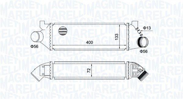 MAGNETI MARELLI 351319204950 Charge Air Cooler