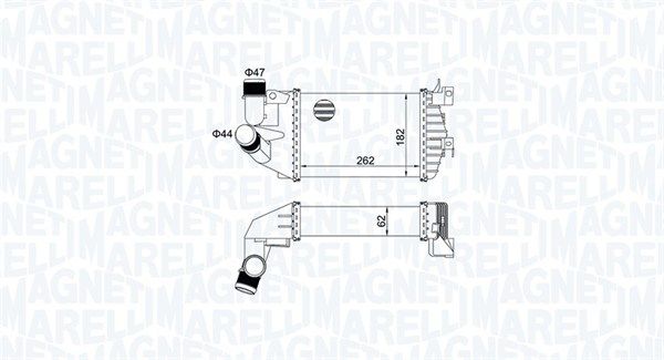 MAGNETI MARELLI 351319205080 Charge Air Cooler