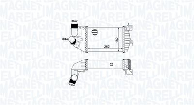 Charge Air Cooler MAGNETI MARELLI 351319205080
