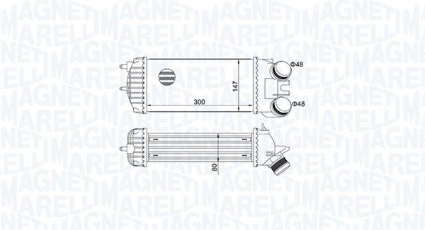MAGNETI MARELLI 351319205110 Charge Air Cooler