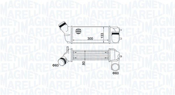 MAGNETI MARELLI 351319205140 Charge Air Cooler