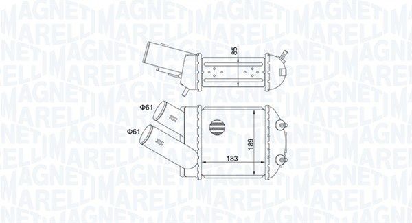 MAGNETI MARELLI 351319205150 Charge Air Cooler