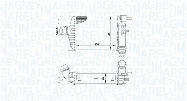 MAGNETI MARELLI 351319205160 Charge Air Cooler