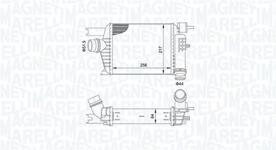 Charge Air Cooler MAGNETI MARELLI 351319205160