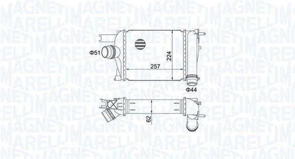 MAGNETI MARELLI 351319205170 Charge Air Cooler