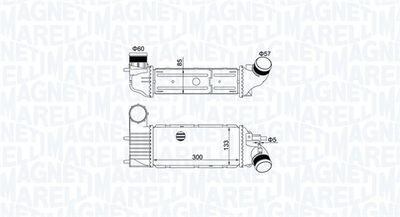 Charge Air Cooler MAGNETI MARELLI 351319205250