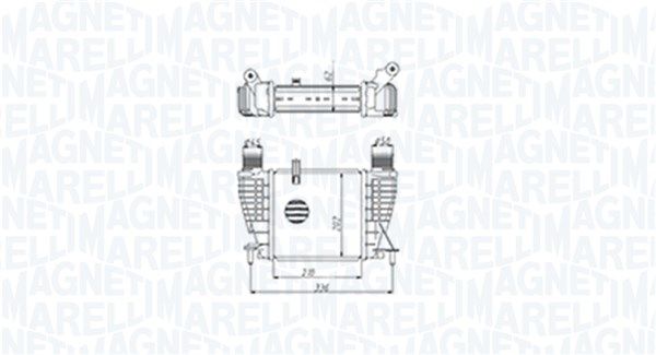 MAGNETI MARELLI 351319205320 Charge Air Cooler