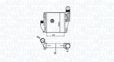 Charge Air Cooler MAGNETI MARELLI 351319205330