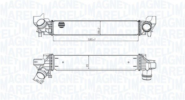 MAGNETI MARELLI 351319205450 Charge Air Cooler
