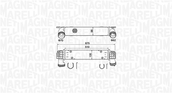 MAGNETI MARELLI 351319205460 Charge Air Cooler
