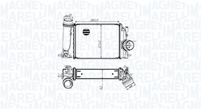 Charge Air Cooler MAGNETI MARELLI 351319205480