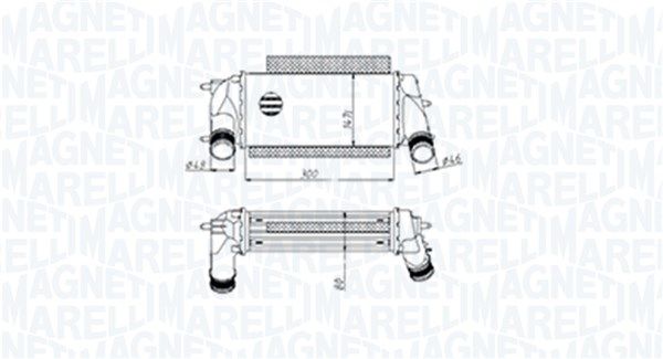 MAGNETI MARELLI 351319205490 Charge Air Cooler