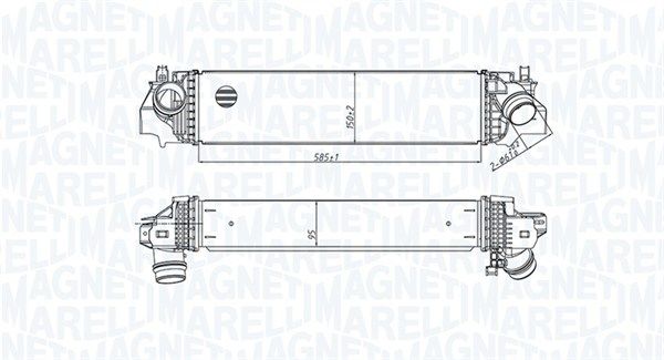MAGNETI MARELLI 351319205560 Charge Air Cooler