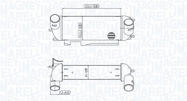 MAGNETI MARELLI 351319205710 Charge Air Cooler