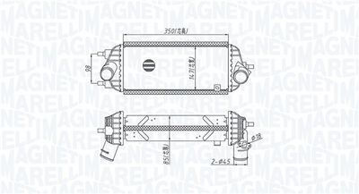 Charge Air Cooler MAGNETI MARELLI 351319205720
