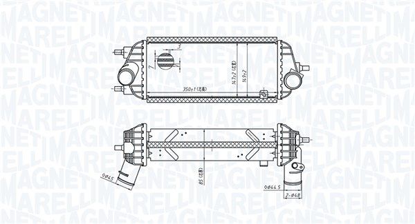 MAGNETI MARELLI 351319205730 Charge Air Cooler