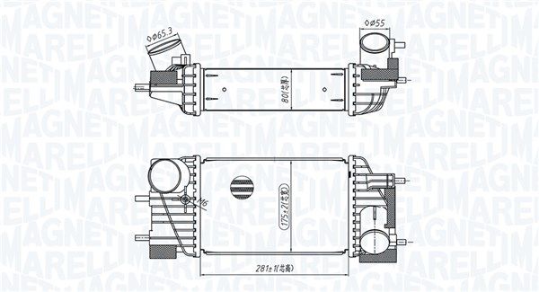 MAGNETI MARELLI 351319205820 Charge Air Cooler
