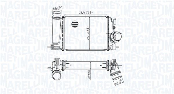 MAGNETI MARELLI 351319205840 Charge Air Cooler