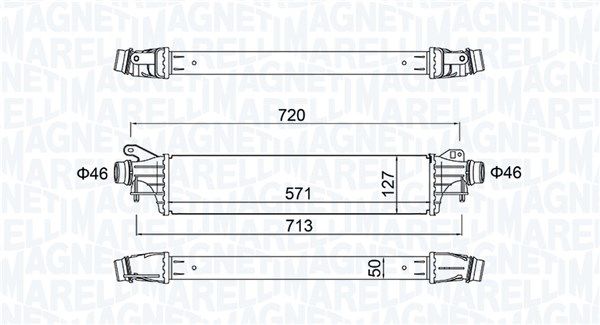 MAGNETI MARELLI 351319205880 Charge Air Cooler