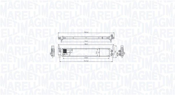 MAGNETI MARELLI 351319206060 Charge Air Cooler