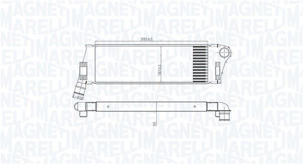 MAGNETI MARELLI 351319206240 Charge Air Cooler