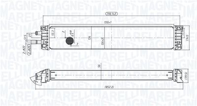 Charge Air Cooler MAGNETI MARELLI 351319206270
